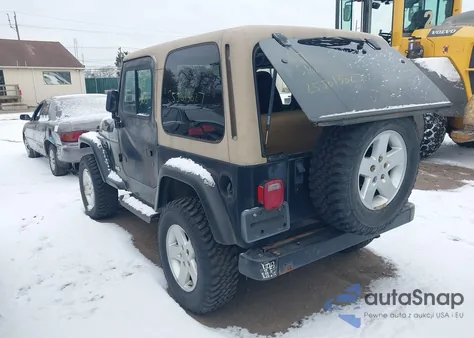 1997 Jeep Wrangler Se z USA, uszkodzony, nr VIN 1J4FY29P6VP451943